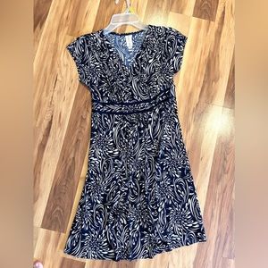 Per Seption Concept Faux Wrap Dress (Small)